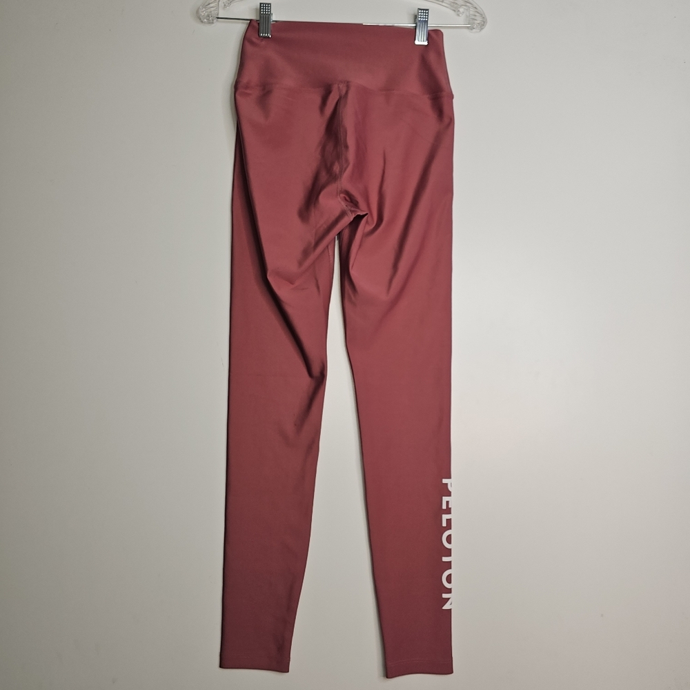 Peloton Rose Pink High-Waist Leggings - Picture 10 of 12